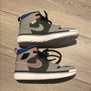 Jordan 1 React High, size 10 men’s , Multi-Color